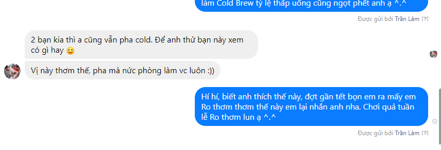 khach hang noi gi ve visty vnDỗ Dức Duy t122021 Robusta Yếm Khí