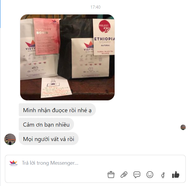 khach hang noi gi ve visty vnLê Tuấn Dũng FB T102021 ca phe