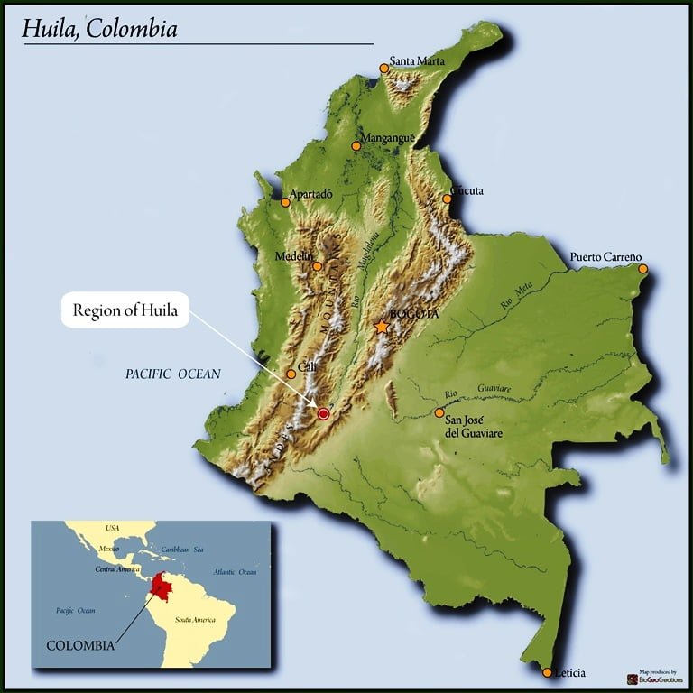 caphe colombia gesha 6