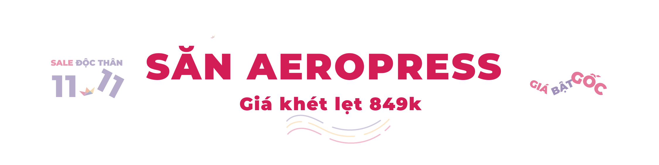 Banner giam gia aeropress