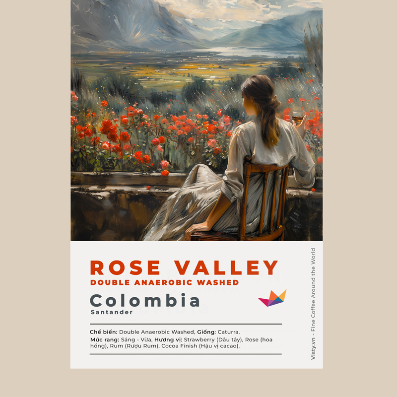 ca phe colombia rose valley santander avt