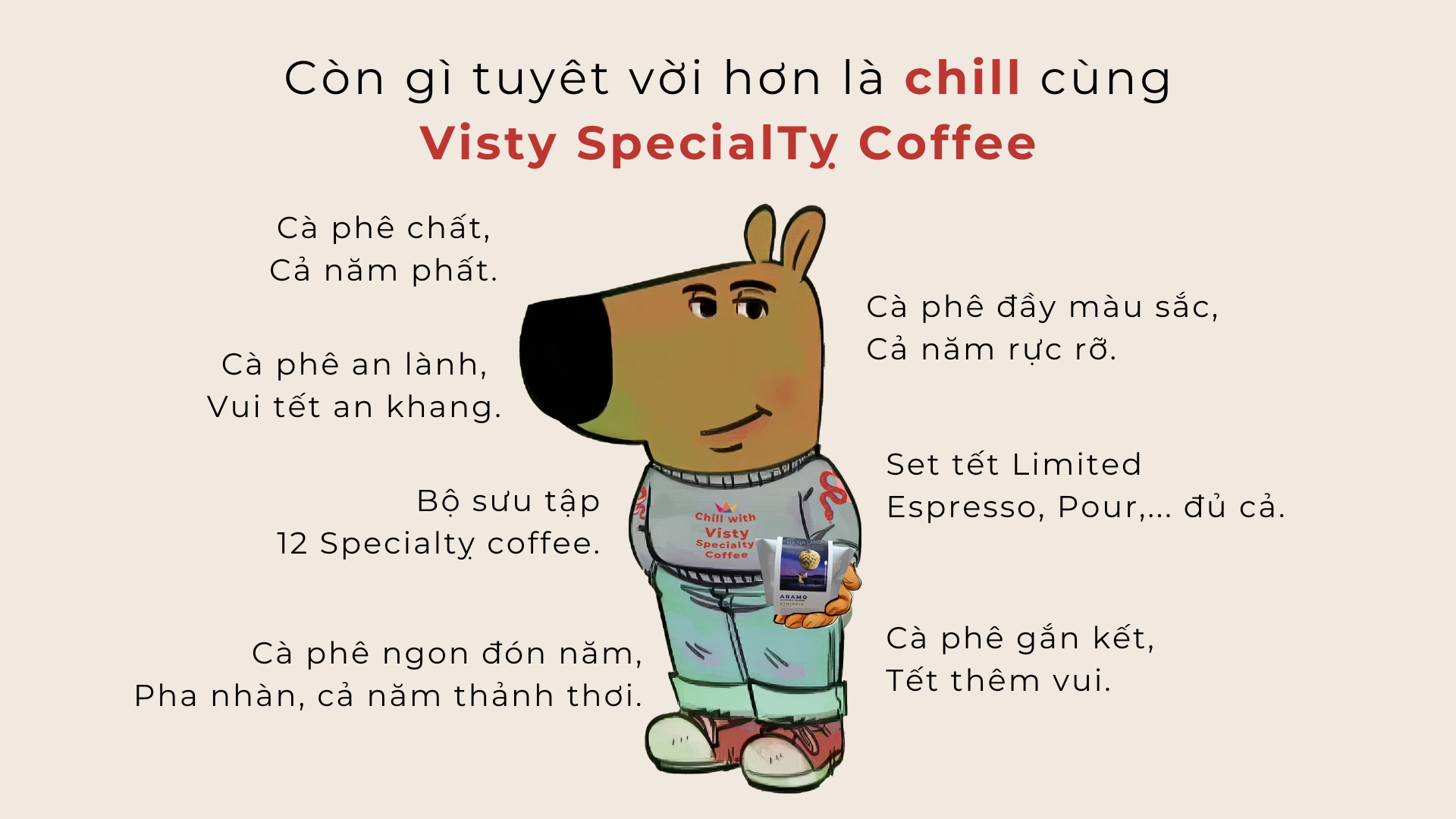 tet cuc chill cung ca phe specialty