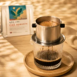 ca phe fine robusta dak lak tinh farm slow dry red honey 25 1600w