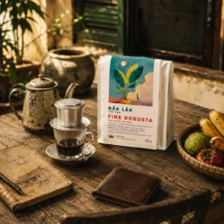ca phe fine robusta dak lak tinh farm slow dry red honey 27 1600w