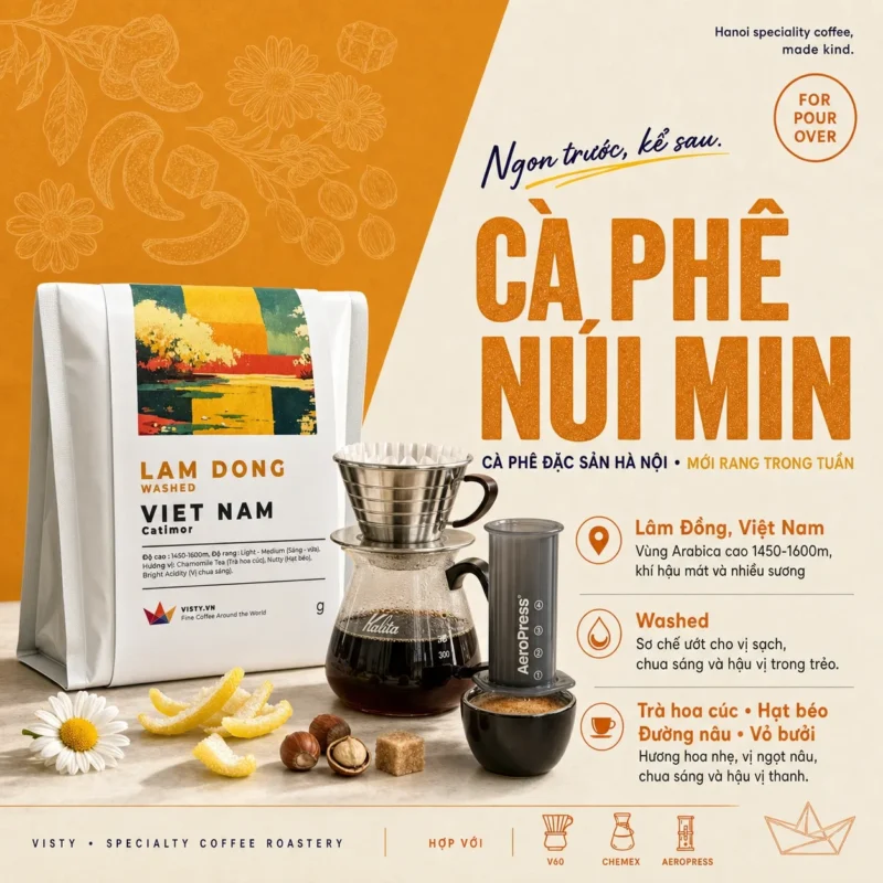 ca phe nui min lam dong pour over dung cu pha 1600w